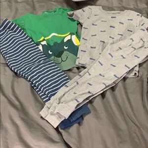 2 sets of Carters boys PJs 4T